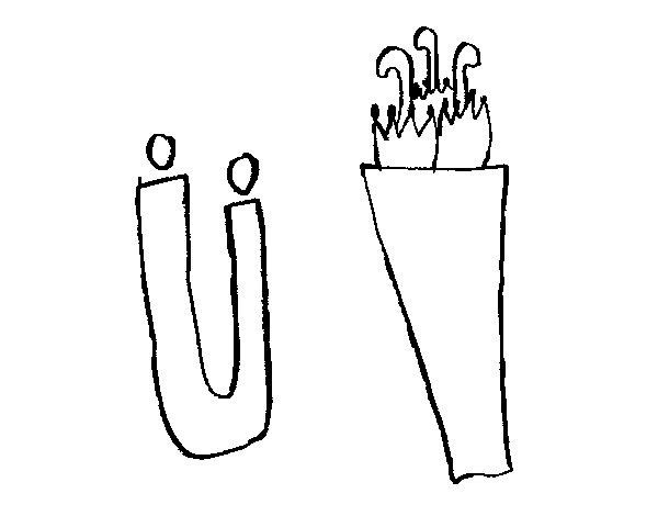 Coloring page Umbrella stand to color online - Coloringcrew.
