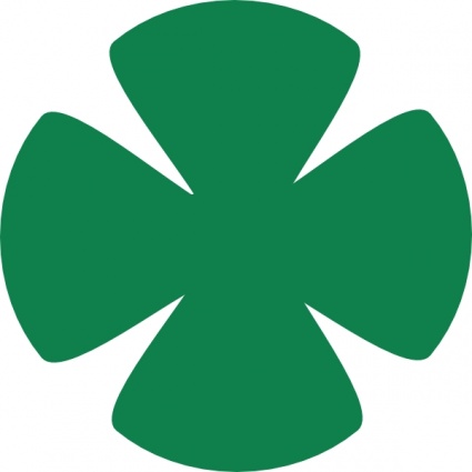 rose_green_four_petals_clip_ ...