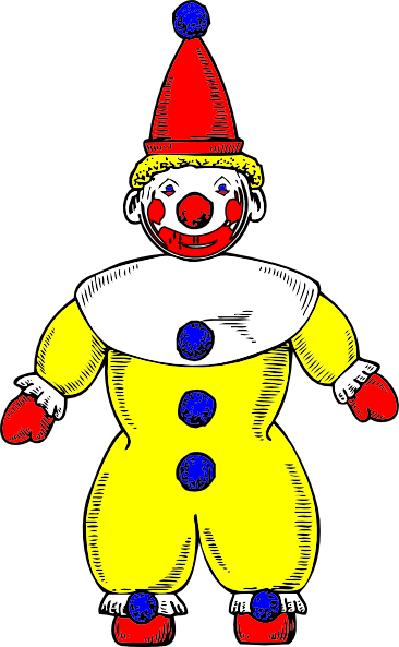 Funny Clowns Cartoon