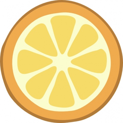 Rondelle Orange clip art - Download free Other vectors