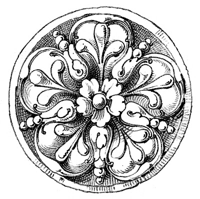 Antique Print Ornament Archives - The Graphics Fairy