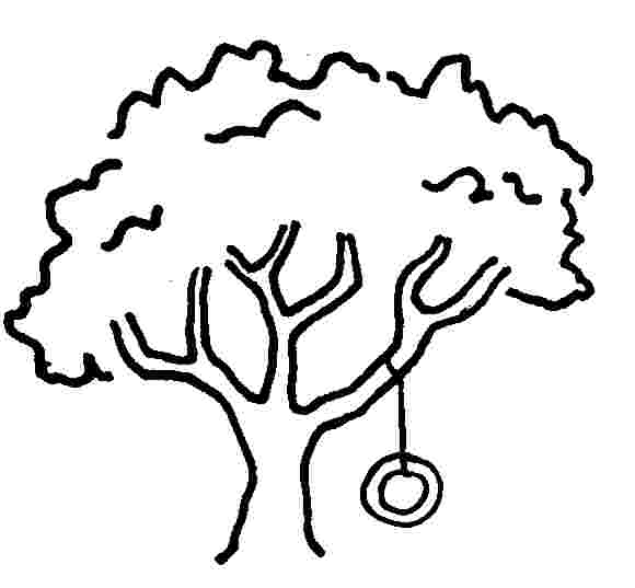 tree swing pictures - tire swing, tire swing, rope swing cartoon ...