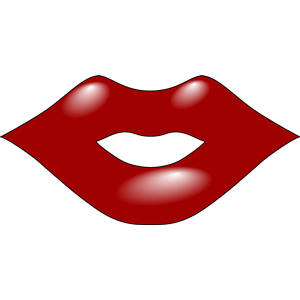 clip art zipped lips