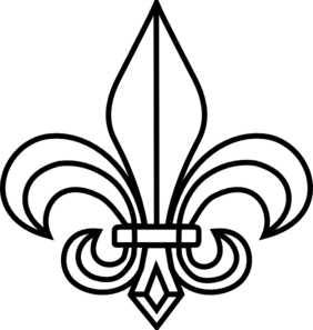 Ffs Fleur De Lis clip art - vector clip art online, royalty free ...