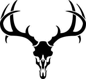 Deer skull clip art
