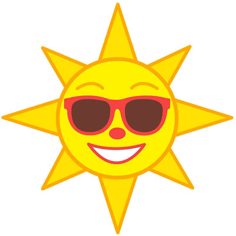 Summer sun clip art graphics collections - dbclipart.com