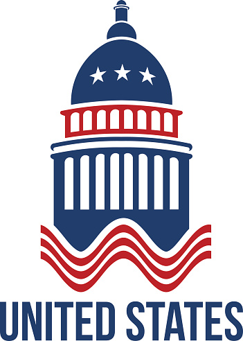 Capitol Building Washington Dc Clip Art, Vector Images ...