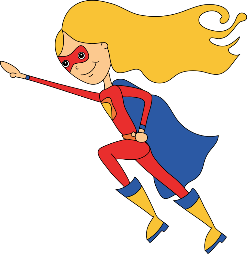 Superhero free super hero clip art borders elementary organization ...