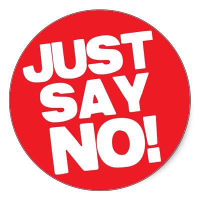 Just Say No Clipart