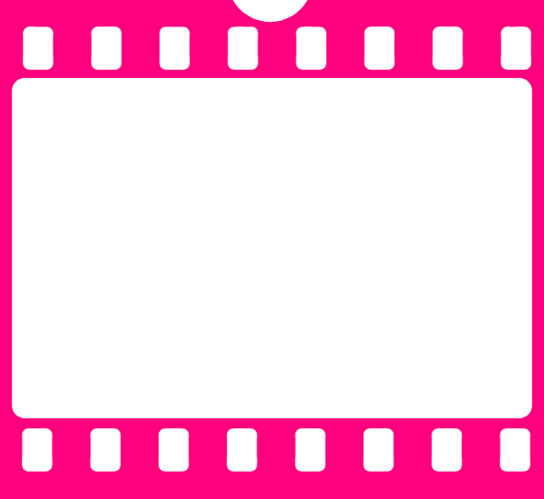 Pink Filmstrip PNG Pic | PNG Mart