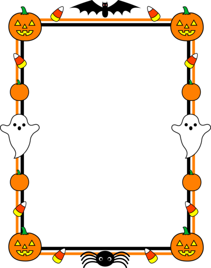 Halloween Border Clipart - Free Clipart Images