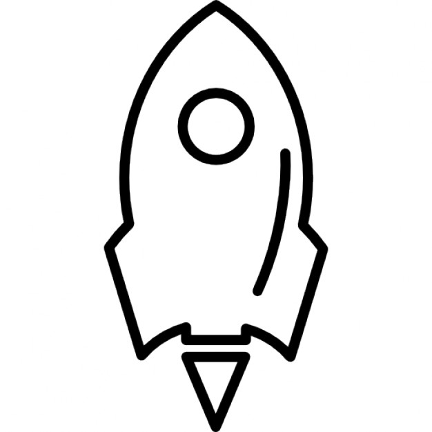 Rocket Outline Vectors, Photos and PSD files | Free Download
