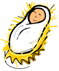 Baby Jesus Clipart Free - ClipArt Best