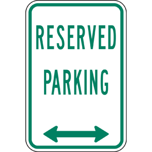 Parking Sign Template - ClipArt Best