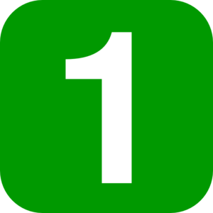 Number One Clipart Black And White - Free Clipart ...