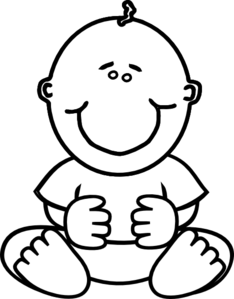 Baby Owl Clipart Black And White - Free Clipart Images