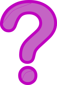 Purple Question Mark Clip Art - Free Clipart Images