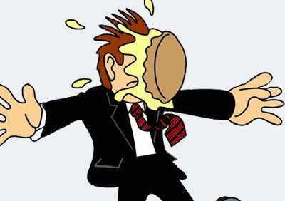 Cartoon Pie In The Face Images & Pictures - Becuo