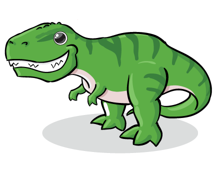 Dinosaur cartoon clipart