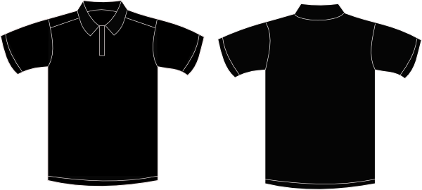 Clip Art Kaos Polos Hitam - ClipArt Best