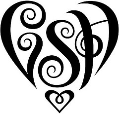 Heart Designs - Single Names & Initials - a set on Flickr