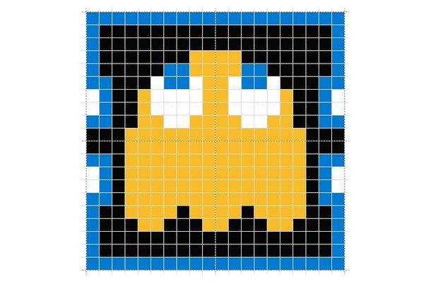Pac Man Beverage Coasters (Perler Beads)