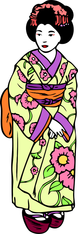 Free Geisha Clip Art