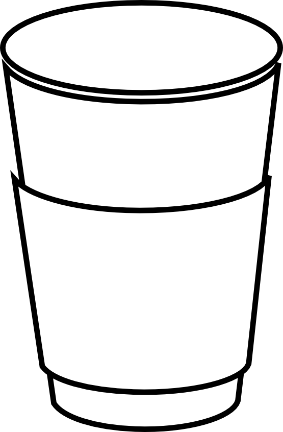 Clip Art: Paper Coffee Cup August 2011 Clip Art ...