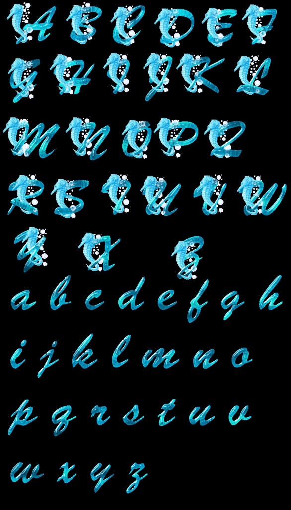 Cool Sea Graffiti Alphabet Letters Graffiti Alphabet Letters ...