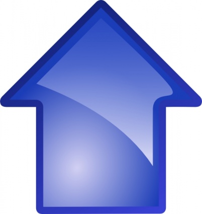 Arrow Blue Up clip art vector, free vector images