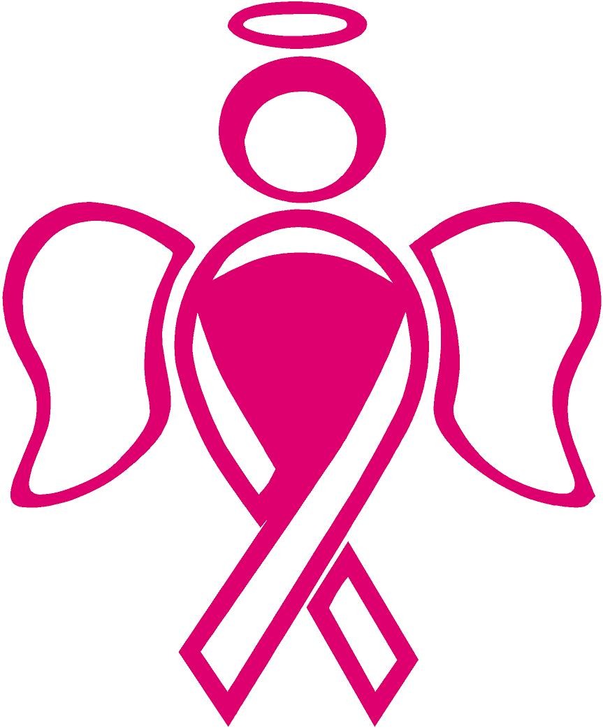 Angel Cancer Ribbon - Stoney Creek Impressions