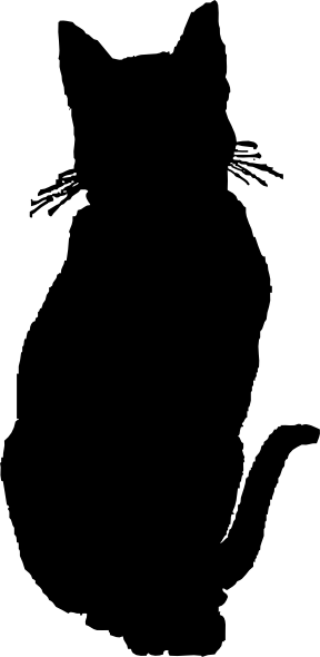 Cat Silhouette Outline