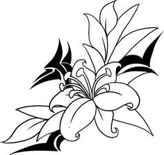 How to draw flowers, Henna flower designs and Flower