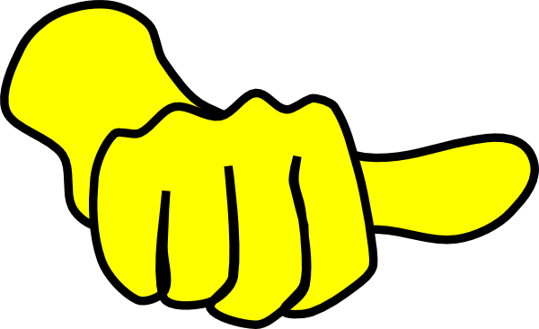 Clipart thumbs sideways - ClipartFox