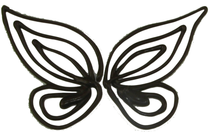 Chocolate Butterfly Template - ClipArt Best