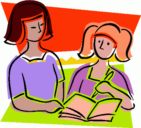 Teacher admin work clipart
