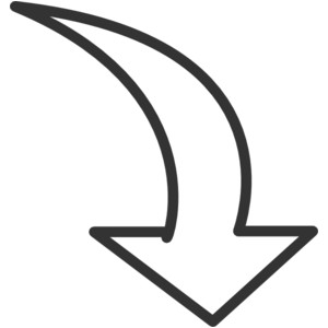 Clip art curved arrow