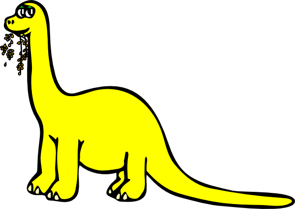 Cute Dinosaur Clipart Black And White Cute Dino Cartoon Outlined ...