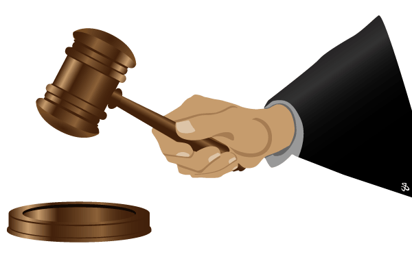 Judges gavel clipart free