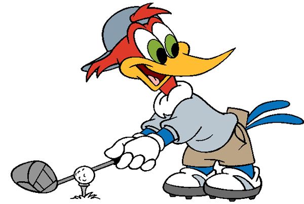 Free golf clipart funny