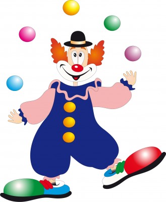 School Clown Clipart