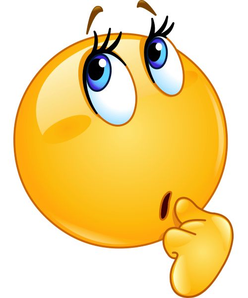 Thinking Emoticon | Emoticon, Angry ...