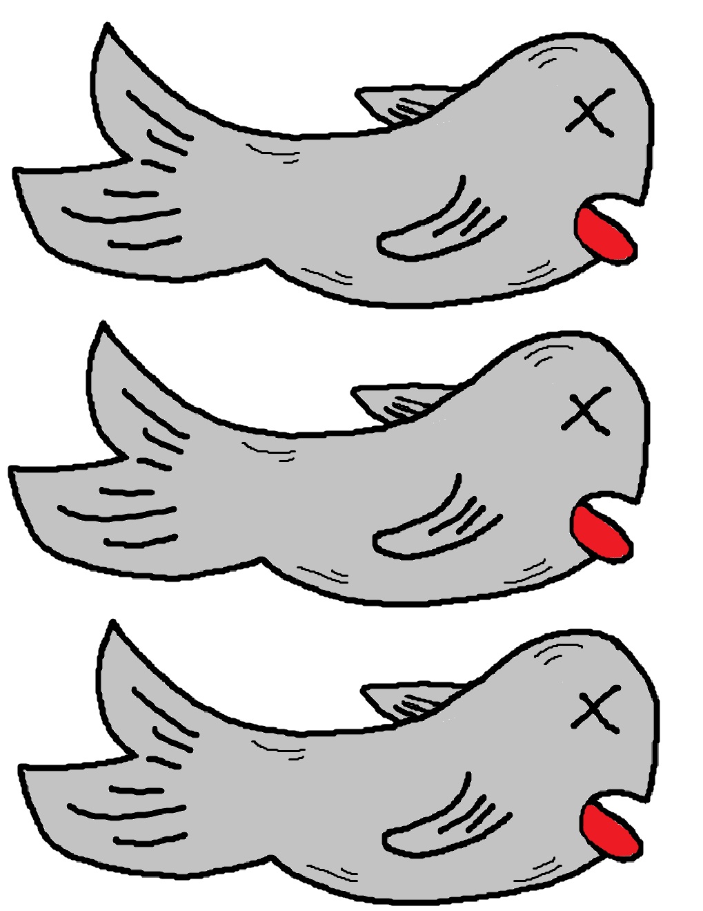 Cartoon Dead Fish - ClipArt Best