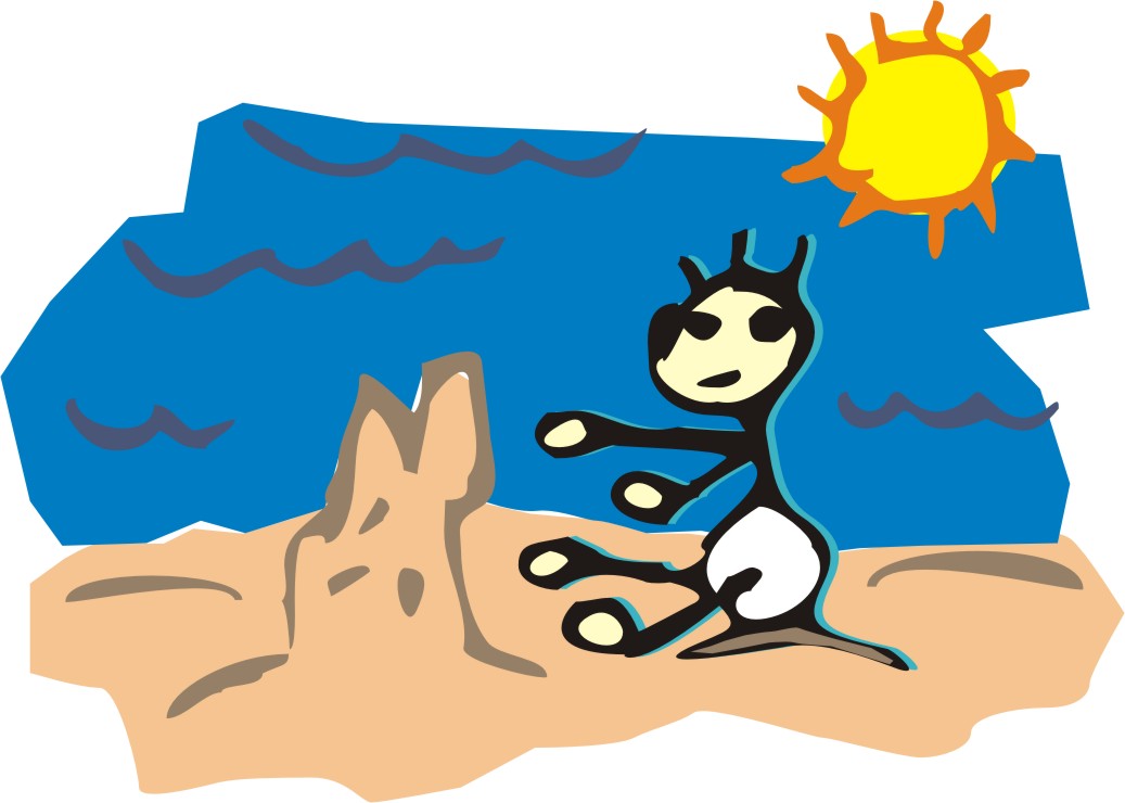 Sand Castle Cartoon - ClipArt Best