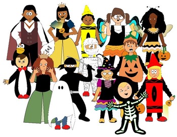 Halloween Costume Clipart