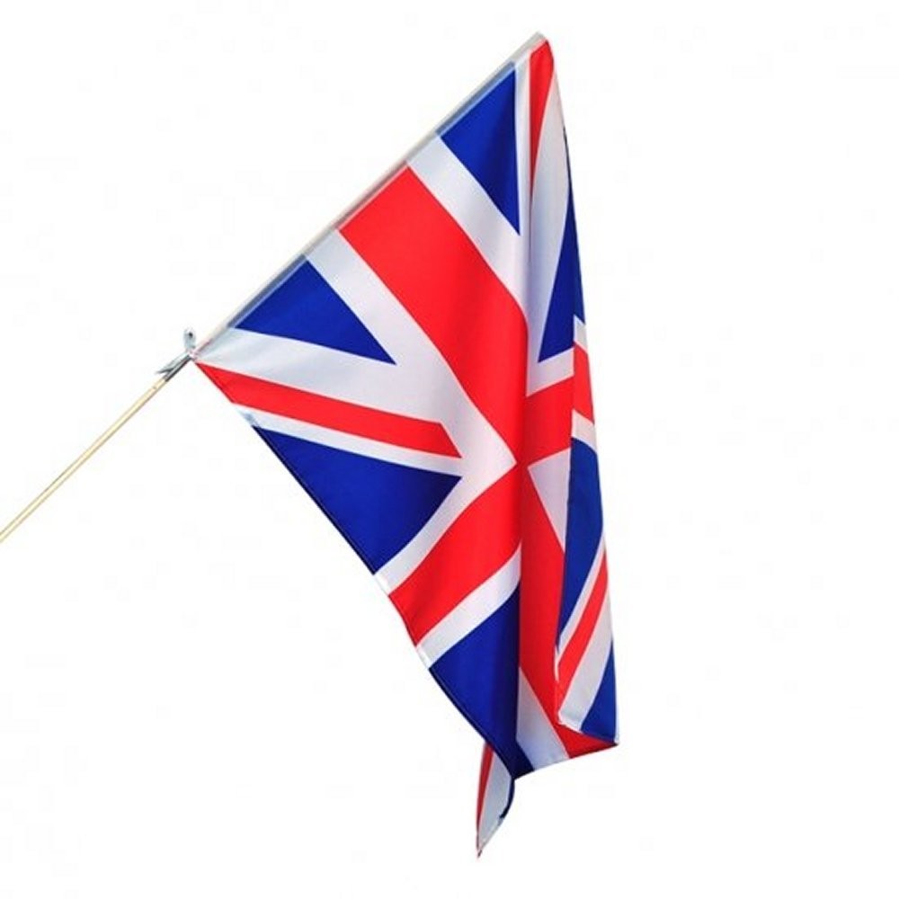 Waving Union Jack - ClipArt Best