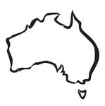 Best Photos of Australia Map Drawing - Australia Map Outline with ...