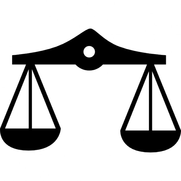 Libra balanced scale zodiac symbol Icons | Free Download