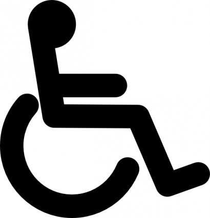 Handicap parking clipart
