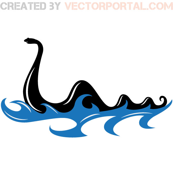 Loch Ness Vector Clip Art by Vectorportal on DeviantArt